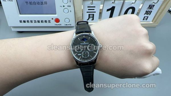 Jaeger-LeCoultre Super Clone Watch pictures and prices V9 Factory Master Control Q1308470 Black mechanical men
