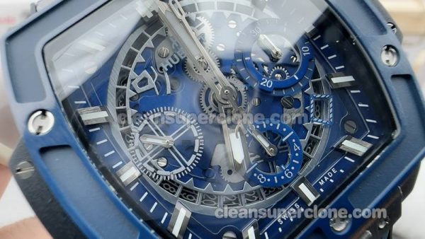 Hublot Super Clone Watch pictures and prices BBF Factory Big Bang 642.NX Blue mechanical men