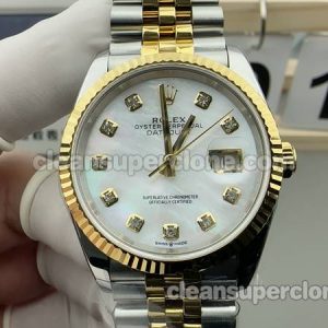 126233 1:1 Replica watch details and price A+ Factory Rolex Datejust White dial 36mm mechanical men