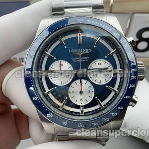 Conquest watch details and pricing AF Factory Longines L3.835 Blue mechanical men