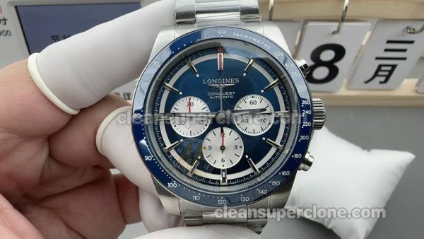 Conquest watch details and pricing AF Factory Longines L3.835 Blue mechanical men