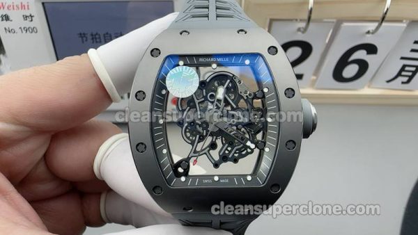 Richard Mille Super Clone Watch pictures and prices ZF Factory RM055 Gray mechanical men
