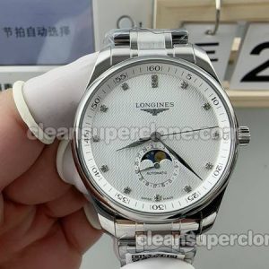 Master Collection watch details and pricing AF Factory Longines L2.919 Moon phase 42mm mechanical men