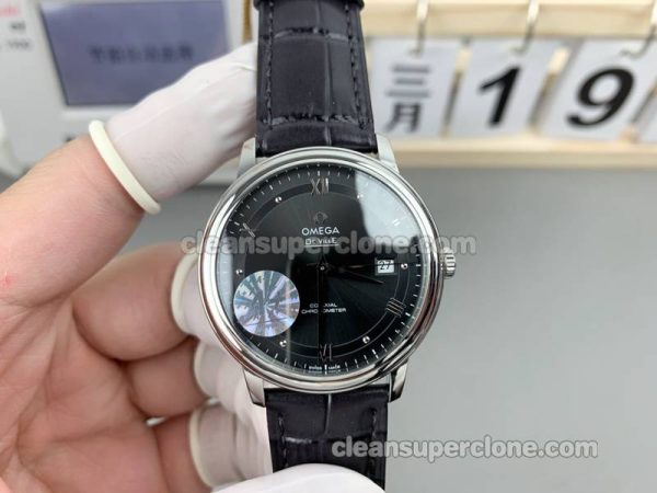 Omega Super Clone Watch pictures and prices A+ Factory Dellive 424.13.40 Black mechanical men