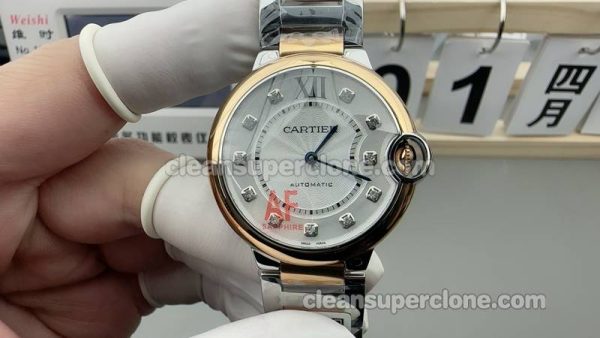 Ballon Bleu watch details and pricing AF Factory Cartier W3BB0007 White 36mm mechanical women
