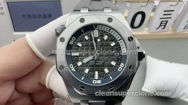 15720 1:1 Replica watch details and price APS Factory Audemars Piguet Royal Oak Offshore Gray mechanical men