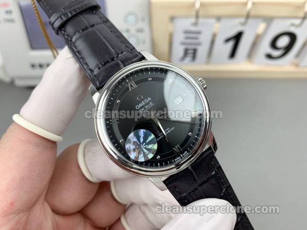 Omega Super Clone Watch pictures and prices A+ Factory Dellive 424.13.40 Black mechanical men