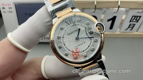 Ballon Bleu watch details and pricing AF Factory Cartier W3BB0007 White 36mm mechanical women