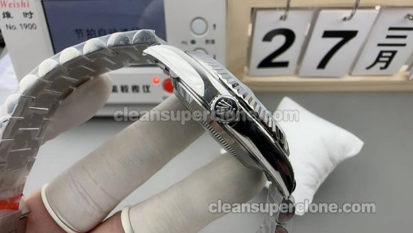 228236 1:1 Replica watch details and price GS Factory Rolex Day-Date Ice blue dial 40mm mechanical men