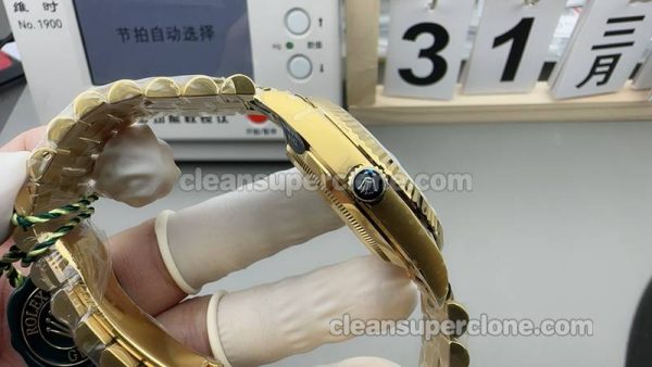 228238 1:1 Replica watch details and price CBD Factory Rolex Day-Date Black 40mm mechanical men