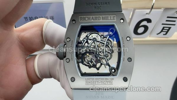 Richard Mille Super Clone Watch pictures and prices ZF Factory RM055 Gray mechanical men