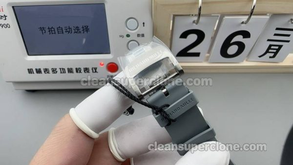 Richard Mille Super Clone Watch pictures and prices ZF Factory RM055 Gray mechanical men
