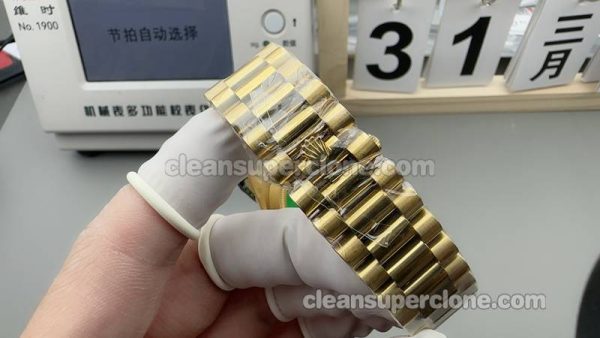 228238 1:1 Replica watch details and price CBD Factory Rolex Day-Date Black 40mm mechanical men