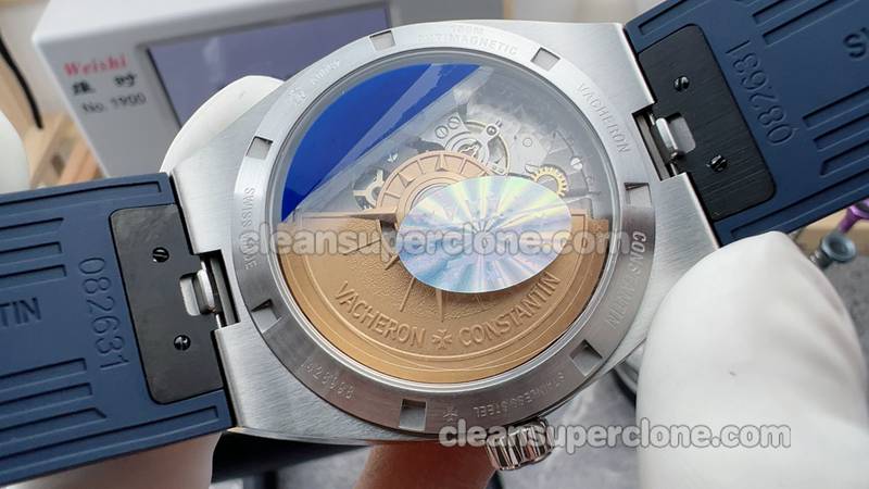 Super Clone watch Vacheron Constantin PPF Factory Overseas 4500 blue mechanical men