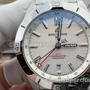 103 Replica watch Chronomat BLS Factory Breitling A323981 White 40mm mechanical men