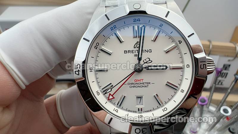 Replica watch Chronomat BLS Factory Breitling A323981 White 40mm mechanical men