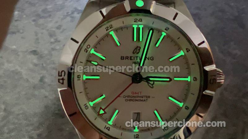 Replica watch Chronomat BLS Factory Breitling A323981 White 40mm mechanical men