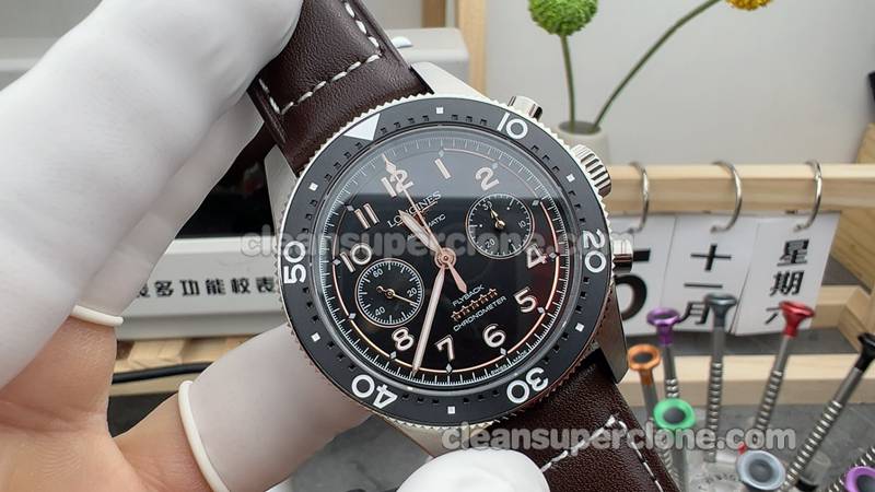 Spirit replica watch details and pricing TW Factory Longines L3.821.4.53.2 black mechanical men