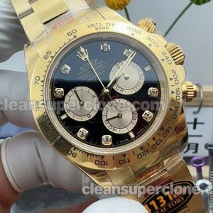Replica watch Daytona QF Factory Rolex 126508 40mm 4131 Black mechanical men