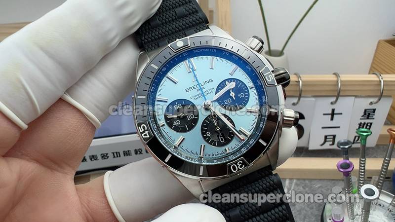 The best replica watch Chronomat BLS Factory Breitling PB013410 Blue mechanical men
