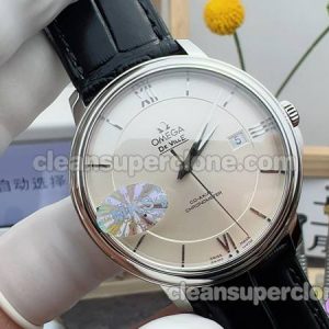 The best replica watch Deville MKS Factory Omega 424.13.40 silver mechanical men