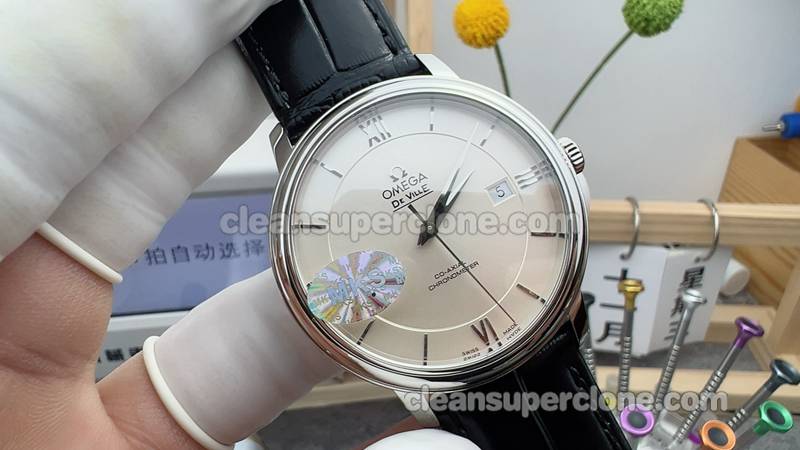 The best replica watch Deville MKS Factory Omega 424.13.40 silver mechanical men