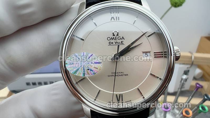 The best replica watch Deville MKS Factory Omega 424.13.40 silver mechanical men