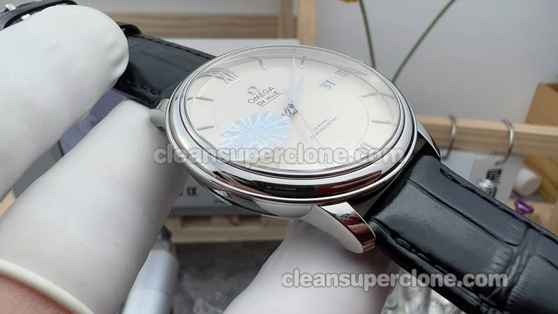 The best replica watch Deville MKS Factory Omega 424.13.40 silver mechanical men
