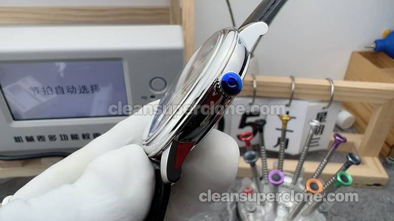 The best replica watch Deville MKS Factory Omega 424.13.40 silver mechanical men