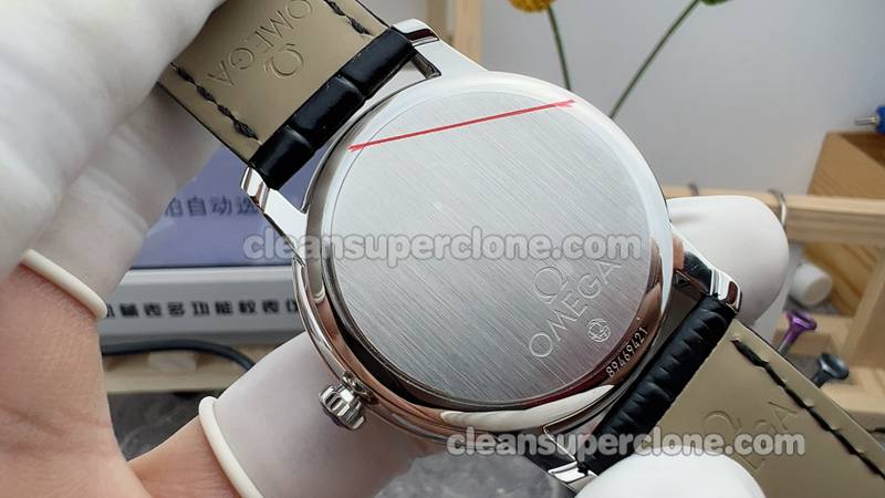 The best replica watch Deville MKS Factory Omega 424.13.40 silver mechanical men