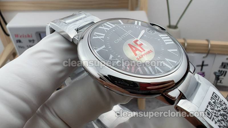 Replica watch Ballon Bleu AF Factory Cartier WSBB0060 gray mechanical men