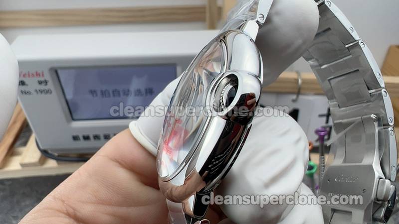 Replica watch Ballon Bleu AF Factory Cartier WSBB0060 gray mechanical men