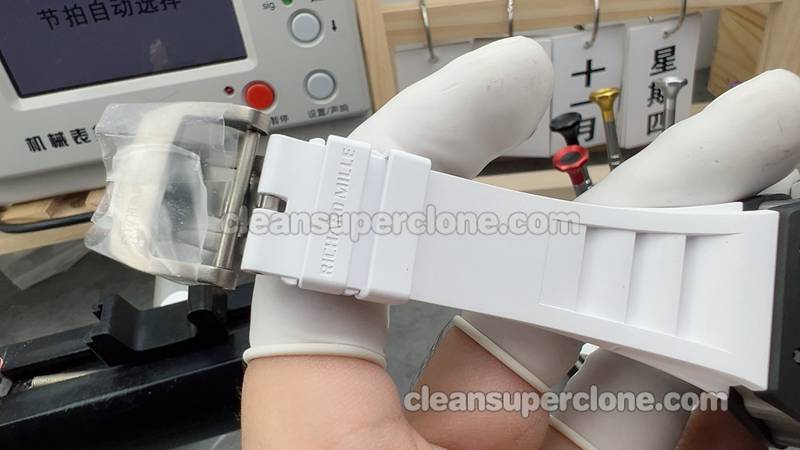 RM055 1:1 Copy watch description and price R Factory Richard Mille carbon fiber mechanical men