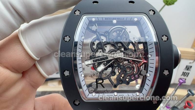 The best replica watch Richard Mille R Factory RM055 Black mechanical men