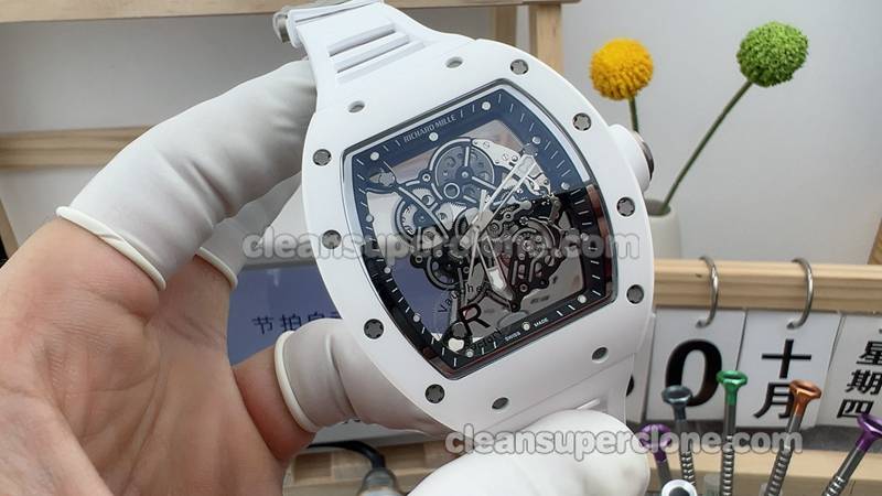 Top-quality replica watch Richard Mille R Factory RM055 White mechanical men