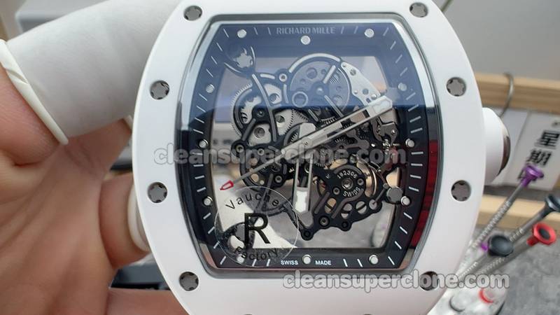 Top-quality replica watch Richard Mille R Factory RM055 White mechanical men