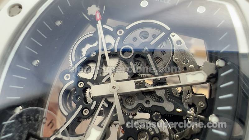Top-quality replica watch Richard Mille R Factory RM055 White mechanical men