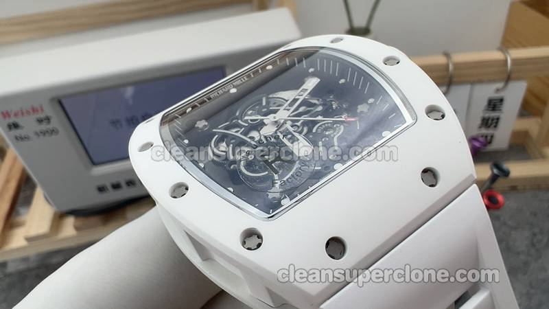 Top-quality replica watch Richard Mille R Factory RM055 White mechanical men