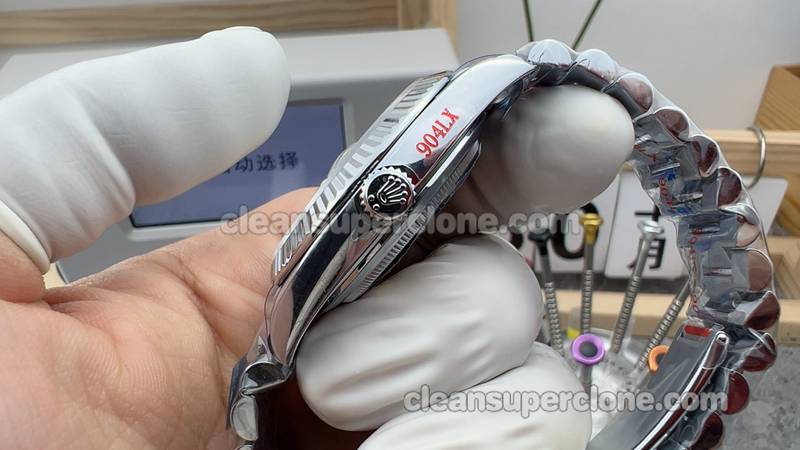 Replica watch Day-Date QF Factory Rolex 228236 Sliver 40mm mechanical men