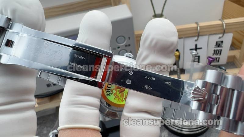 Replica watch Day-Date QF Factory Rolex 228236 Sliver 40mm mechanical men