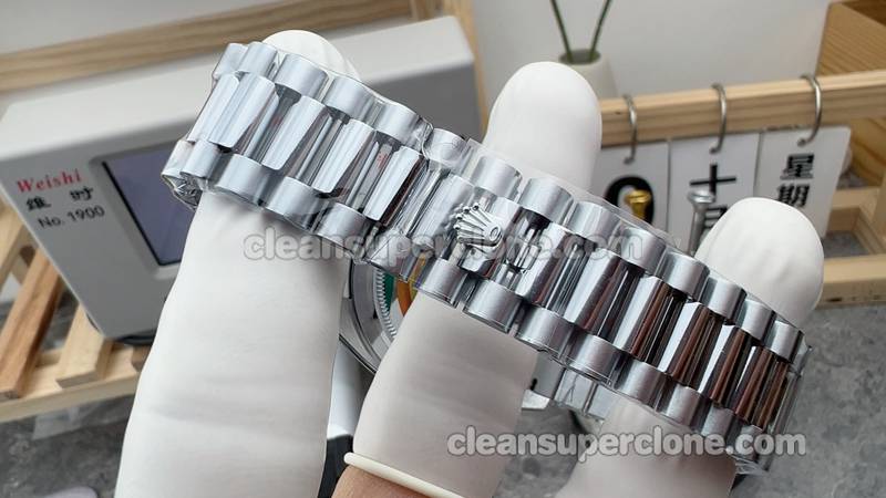 Replica watch Day-Date QF Factory Rolex 228236 Sliver 40mm mechanical men