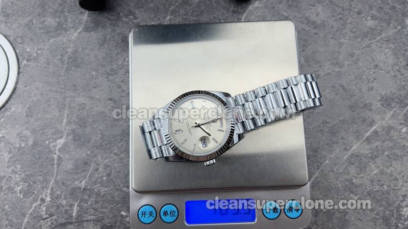 Replica watch Day-Date QF Factory Rolex 228236 Sliver 40mm mechanical men