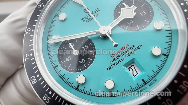 Replica watch Black Bay M+ Factory Tudor Blue Chronograph mechanical men