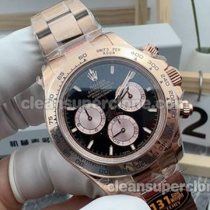 The best replica watch Daytona QF Factory Rolex 116505 Black 4130 mechanical men