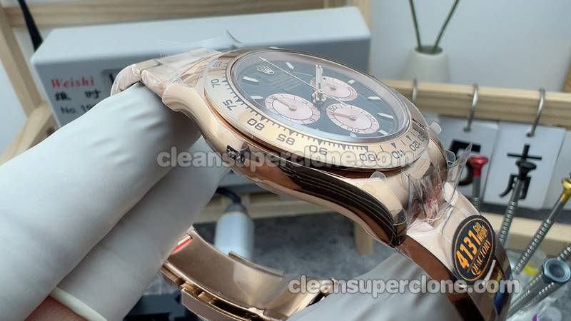 The best replica watch Daytona QF Factory Rolex 116505 Black 4130 mechanical men