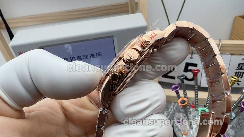 The best replica watch Daytona QF Factory Rolex 116505 Black 4130 mechanical men