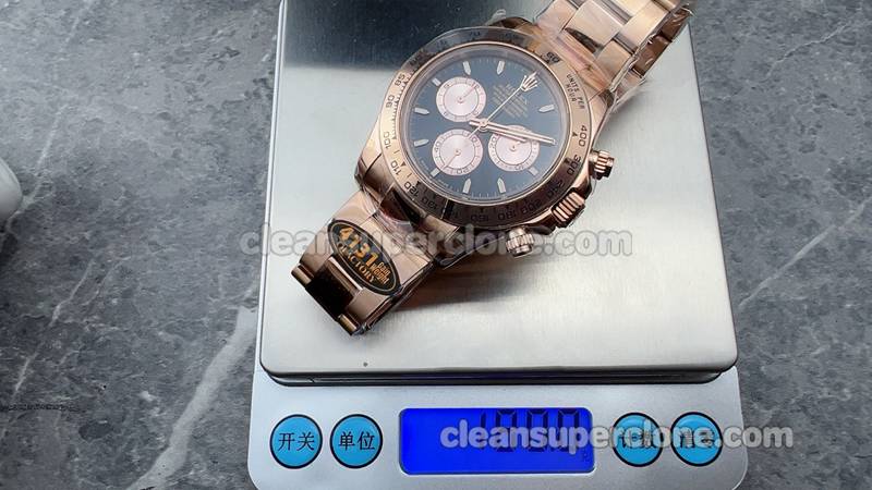 The best replica watch Daytona QF Factory Rolex 116505 Black 4130 mechanical men