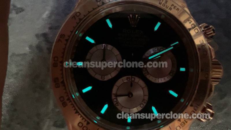 The best replica watch Daytona QF Factory Rolex 116505 Black 4130 mechanical men