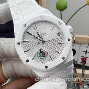 Super Clone watch Audemars Piguet APS Factory Royal Oak 15500 White ceramic mechanical men