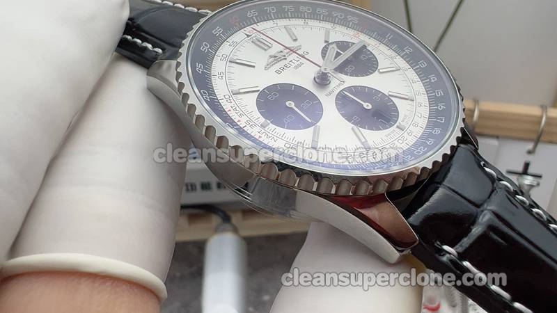 Replica watch Navitimer BLS Factory Breitling AB01382 Sliver mechanical men